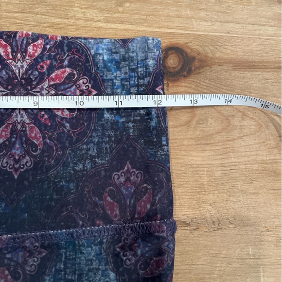 Evolution & Creation Yoga leggings Aztec Tribal Festival Athleisure Sm - Picture 4 of 8